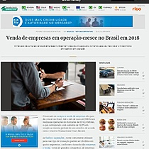 Venda de empresas em operao cresce no Brasil em 2018